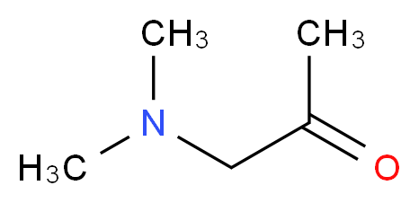 1-(dimethylamino)propan-2-one_分子结构_CAS_15364-56-4