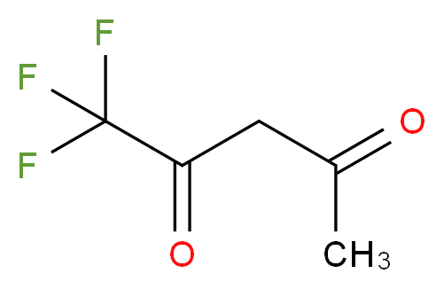 1,1,1-trifluoropentane-2,4-dione_分子结构_CAS_367-57-7