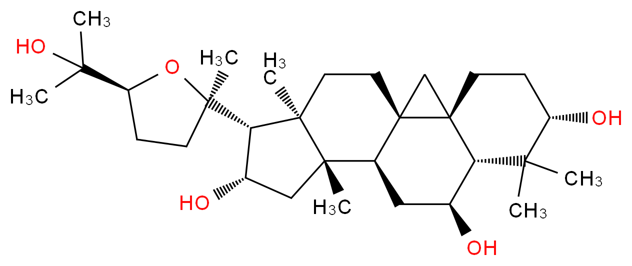 Cycloastragenol_分子结构_CAS_84605-18-5)