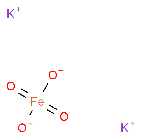 高铁(VI)酸钾_分子结构_CAS_13718-66-6)