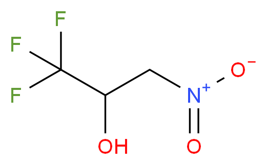 3-Nitro-1,1,1-trifluoropropan-2-ol_分子结构_CAS_453-35-0)