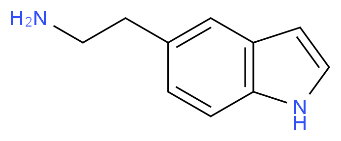 2-(1H-Indol-5-yl)ethanamine_分子结构_CAS_21005-60-7)