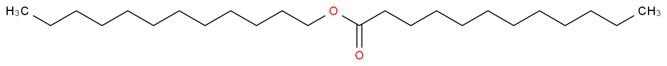 dodecyl dodecanoate_分子结构_CAS_13945-76-1