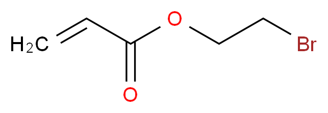2-bromoethyl prop-2-enoate_分子结构_CAS_4823-47-6