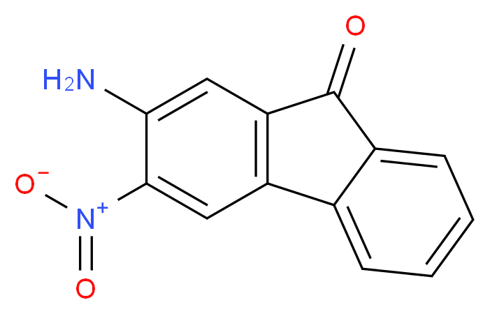 2-AMINO-3-NITRO-9-FLUORENONE_分子结构_CAS_42135-32-0)