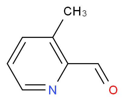 3-Methyl-pyridine-2-carbaldehyde_分子结构_CAS_55589-47-4)