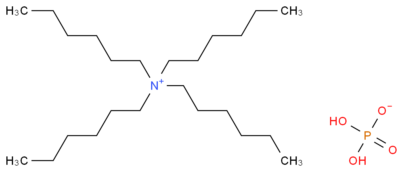 四己基磷酸二氢铵 溶液_分子结构_CAS_87700-05-8)