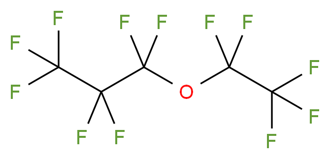 1,1,1,2,2,3,3-heptafluoro-3-(pentafluoroethoxy)propane_分子结构_CAS_52700-35-3