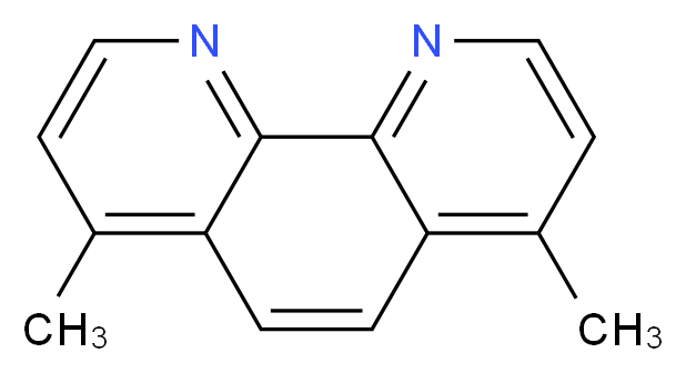 4,7-二甲基-1,10-菲咯啉_分子结构_CAS_3248-05-3)