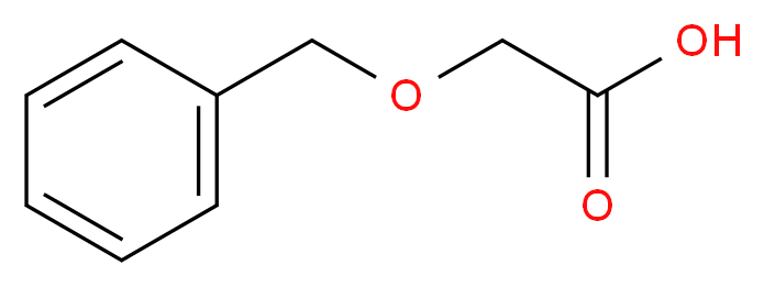 苄氧乙酸_分子结构_CAS_30379-55-6)