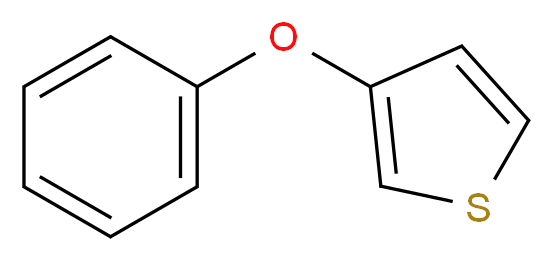 3-phenoxythiophene_分子结构_CAS_63285-84-7