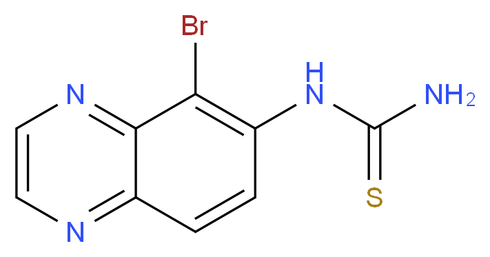 5-Bromoquinazolin-6-ylthiourea _分子结构_CAS_842138-74-3)