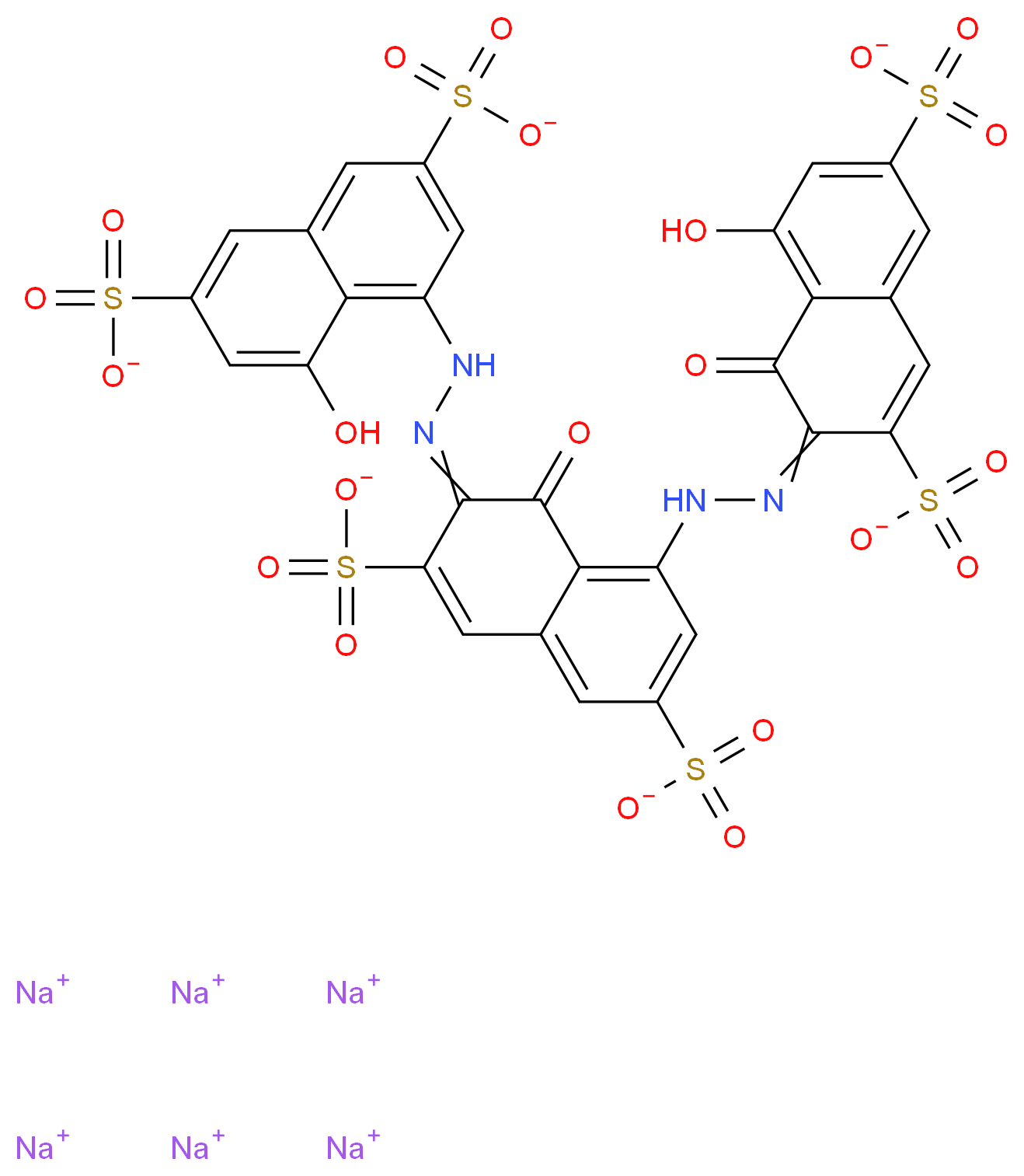 CALCICHROME_分子结构_CAS_3810-39-7)