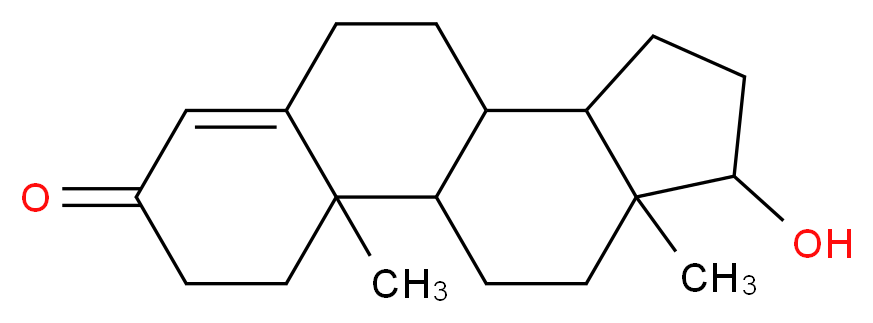 14-hydroxy-2,15-dimethyltetracyclo[8.7.0.0^{2,7}.0^{11,15}]heptadec-6-en-5-one_分子结构_CAS_)