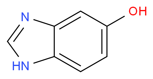 1H-benzimidazol-5-ol_分子结构_CAS_41292-65-3)