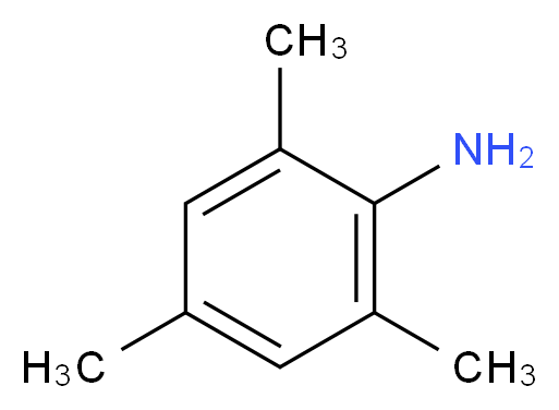 2,4,6-trimethylaniline_分子结构_CAS_88-05-1