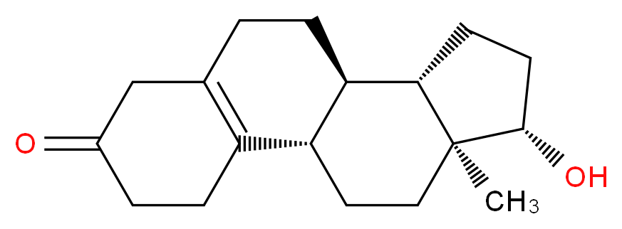 (1S,10R,11S,14S,15S)-14-hydroxy-15-methyltetracyclo[8.7.0.0<sup>2</sup>,<sup>7</sup>.0<sup>1</sup><sup>1</sup>,<sup>1</sup><sup>5</sup>]heptadec-2(7)-en-5-one_分子结构_CAS_1089-78-7