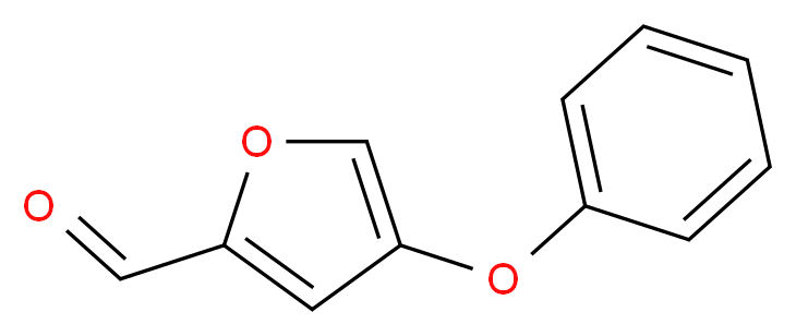 4-Phenoxyfuran-2-carboxaldehyde 95%_分子结构_CAS_)