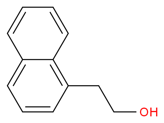 2-(1-萘基)乙醇_分子结构_CAS_773-99-9)