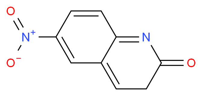 6-nitro-2,3-dihydroquinolin-2-one_分子结构_CAS_64495-55-2