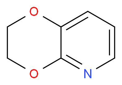 2H,3H-[1,4]dioxino[2,3-b]pyridine_分子结构_CAS_129421-32-5