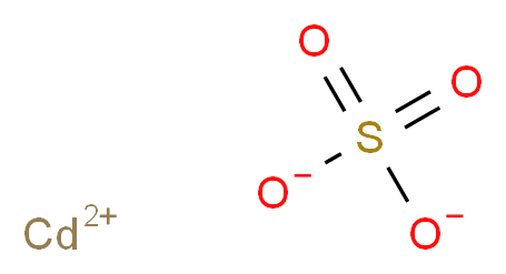 硫酸镉_分子结构_CAS_10124-36-4)