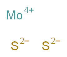 molybdenum(4+) ion disulfanediide_分子结构_CAS_1309-56-4