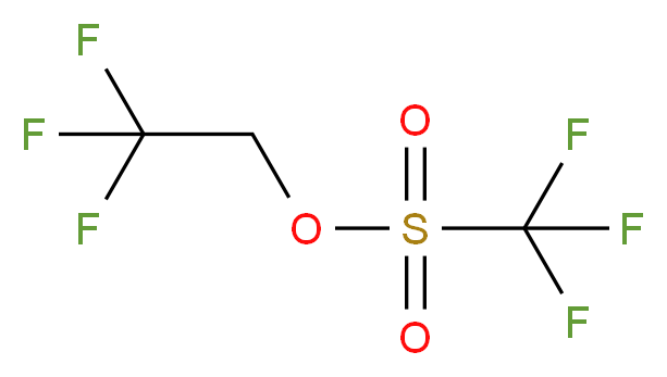 2,2,2-Trifluoroethyl trifluoromethanesulfonate_分子结构_CAS_6226-25-1)