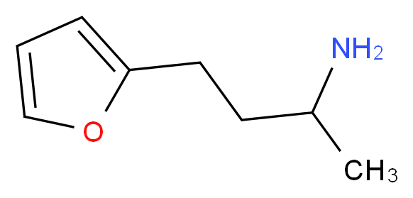 4-(furan-2-yl)butan-2-amine_分子结构_CAS_)