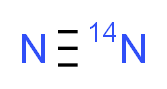 (<sup>1</sup><sup>4</sup>N)diazyne_分子结构_CAS_1173020-41-1