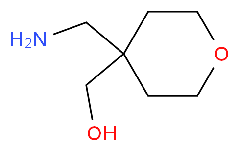 [4-(aminomethyl)oxan-4-yl]methanol_分子结构_CAS_)