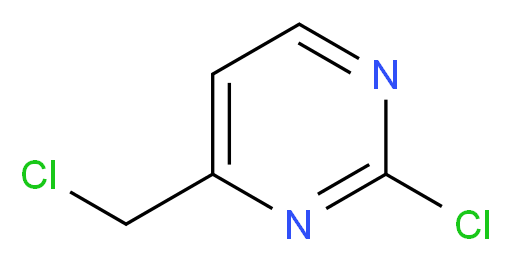 2-chloro-4-chloromethyl-pyrimidine_分子结构_CAS_944902-31-2)