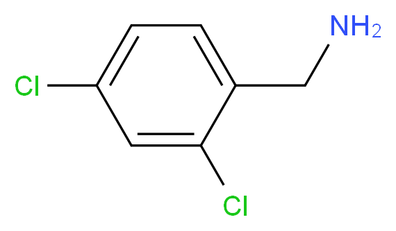 (2,4-Dichlorophenyl)methanamine_分子结构_CAS_95-00-1)