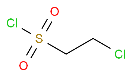 2-氯乙烷磺酰氯_分子结构_CAS_1622-32-8)