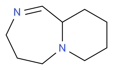 3H,4H,5H,7H,8H,9H,10H,10aH-pyrido[1,2-a][1,4]diazepine_分子结构_CAS_41015-70-7