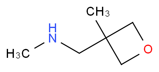 methyl[(3-methyloxetan-3-yl)methyl]amine_分子结构_CAS_915919-90-3