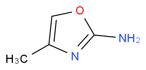 2-Amino-4-methyl-1,3-oxazole 97+%_分子结构_CAS_35629-70-0)