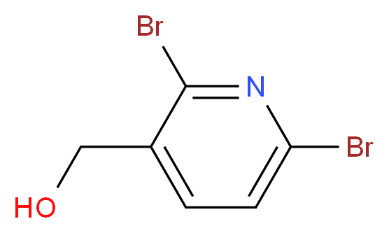 (2,6-Dibromopyridin-3-yl)methanol_分子结构_CAS_55483-88-0)