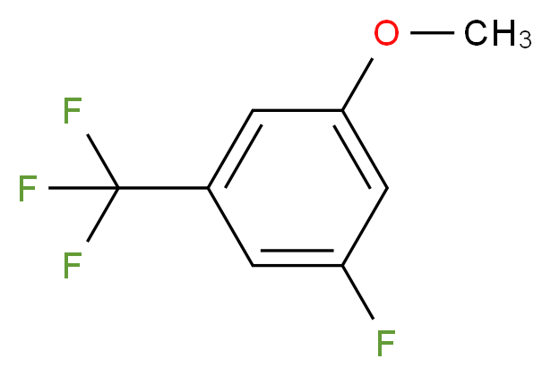 3-氟-5-(三氟甲基)苯甲醚_分子结构_CAS_261951-79-5)