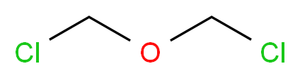 Bis(chloromethyl) ether_分子结构_CAS_542-88-1)