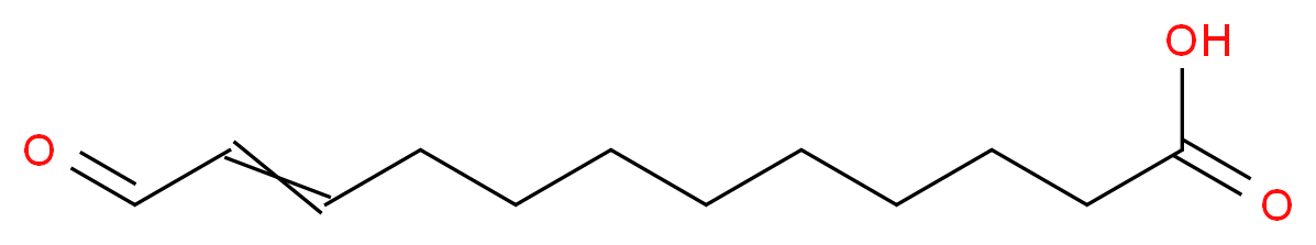 12-oxododec-10-enoic acid_分子结构_CAS_65410-38-0