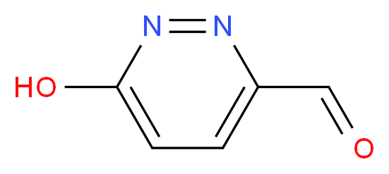 6-hydroxypyridazine-3-carbaldehyde_分子结构_CAS_933734-91-9