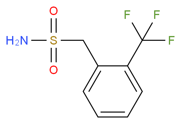 2-(Trifluoromethyl)benzylsulfonamide_分子结构_CAS_112941-35-2)