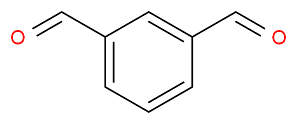 benzene-1,3-dicarbaldehyde_分子结构_CAS_626-19-7