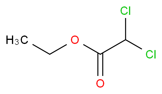 ethyl 2,2-dichloroacetate_分子结构_CAS_535-15-9