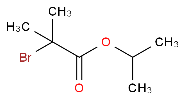 propan-2-yl 2-bromo-2-methylpropanoate_分子结构_CAS_51368-55-9