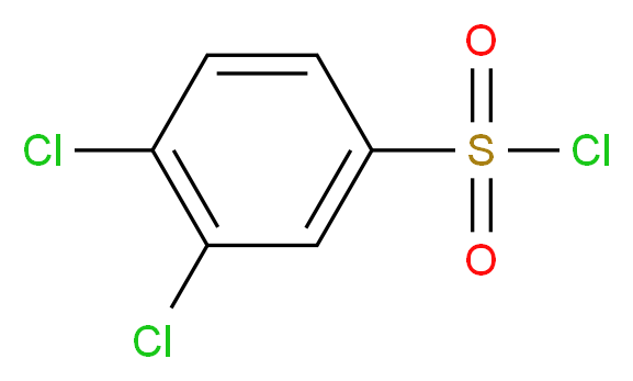 3,4-Dichlorobenzene-1-sulfonyl chloride_分子结构_CAS_98-31-7)