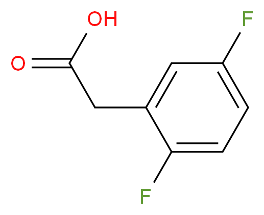 2,5-Difluorophenylacetic acid 97%_分子结构_CAS_85068-27-5)