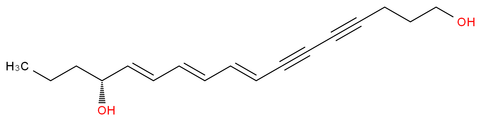 Cicutoxin_分子结构_CAS_505-75-9)