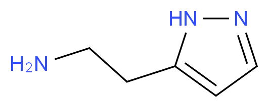 2-(1H-pyrazol-5-yl)ethanamine_分子结构_CAS_105-20-4)